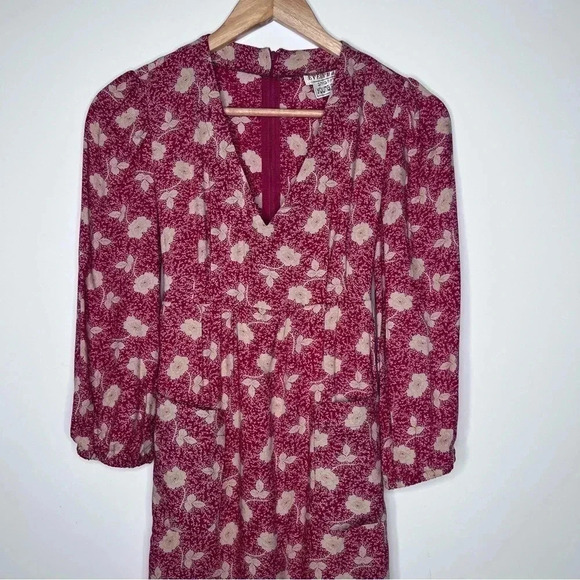 Evelyn De Jonge for Saks Fifth Avenue Young Dimensions Vintage Floral Midi Dress - Picture 1 of 10